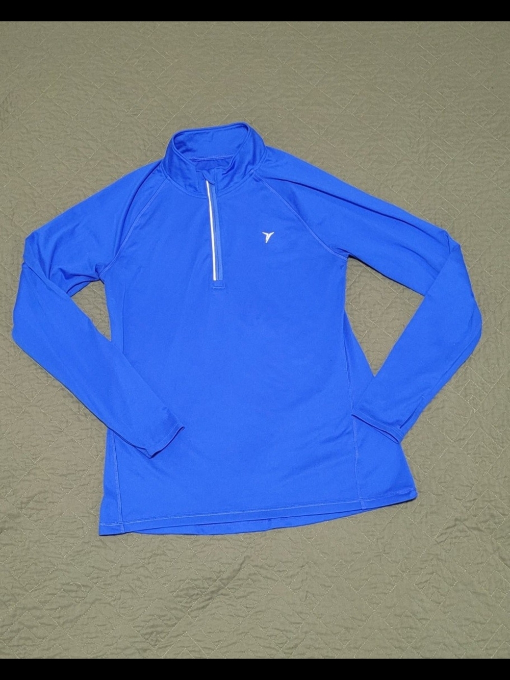 Old Navy Active Royal Blue Quarter-Zip Top